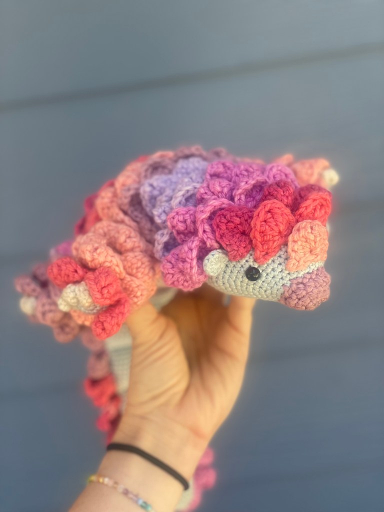 Sunset colored pangolin